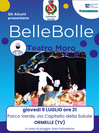 teatro moro spettacoloe belle bolle a ormelle