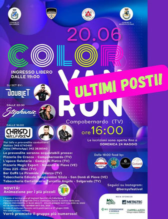 salgareda campobernardo camminata color vin run