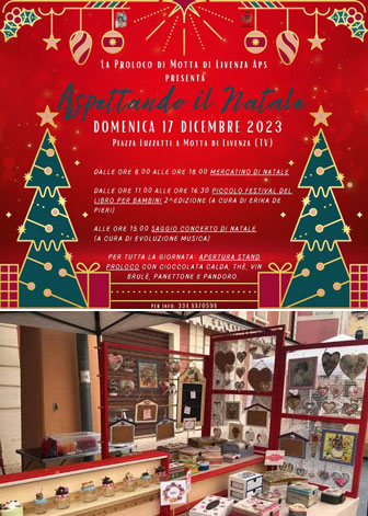 2023 MOTTA DI LIVENZA MERCATINO DI NATALE
