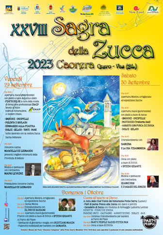 2023 BELLUNO CAORERA XXVIII SAGRA DELLA ZUCCA