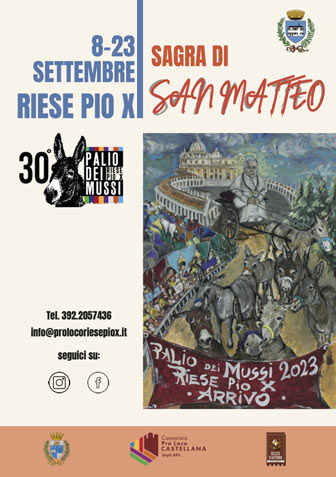 2023 RIESE PIO X SAGRA DI SAN MATTEO E PALIO DEI MUSSI