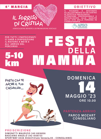 2023 CONEGLIANO 4ª MARCIA FESTA DELLA MAMMA