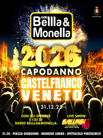 capodanno a castelfranco veneto in piazza