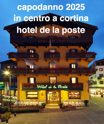 capodanno 2025 cortina d'ampezzo hotel de la poste