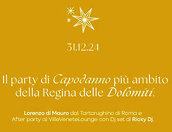 festa di capodanno a cortina 2025