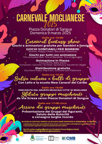 2025 carnevale a mogliano veneto