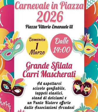 carnevale a arcade