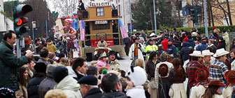 PREGANZIOL CARNEVALE IN PIAZZA maschere di carnevale