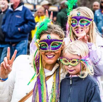 carnevale bambini in maschera