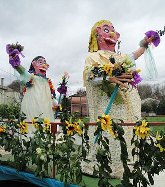 SANT'ANGELO DI TREVISO CARNEVALE IN QUARTIERE carri mascherati