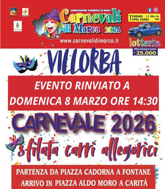 carnevale a villorba