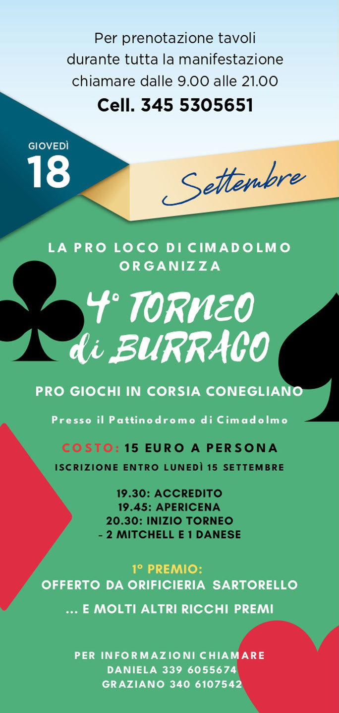cimadolmo torneo di burraco