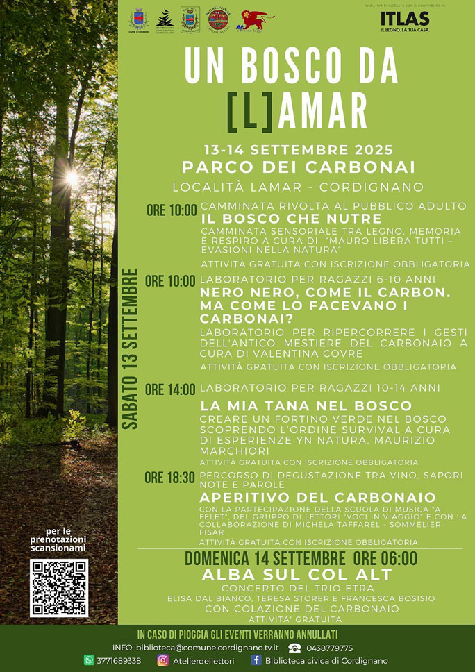 cordignano un bosco da lamar
