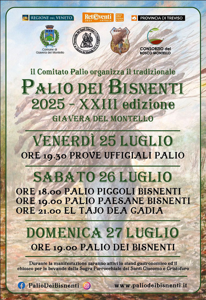 giavera del montello palio dei bisnenti