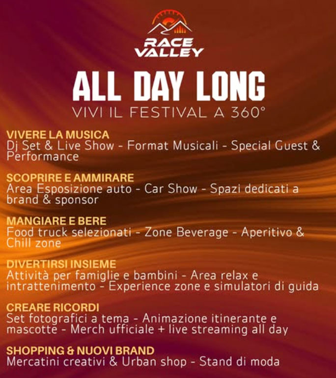GODEGA DI SANTìURBANO RACE VALLEY FESTIVAL ALL DAY LONG
