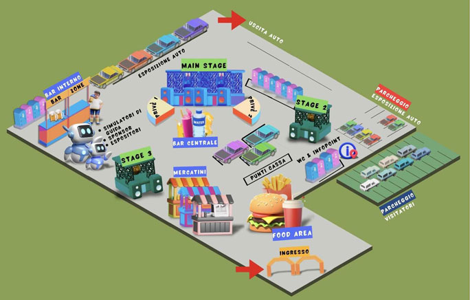 GODEGA DI SANTìURBANO RACE VALLEY FESTIVAL mappa