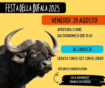ISTRANA PEZZAN FESTA DELLA BUFALA agosto 29