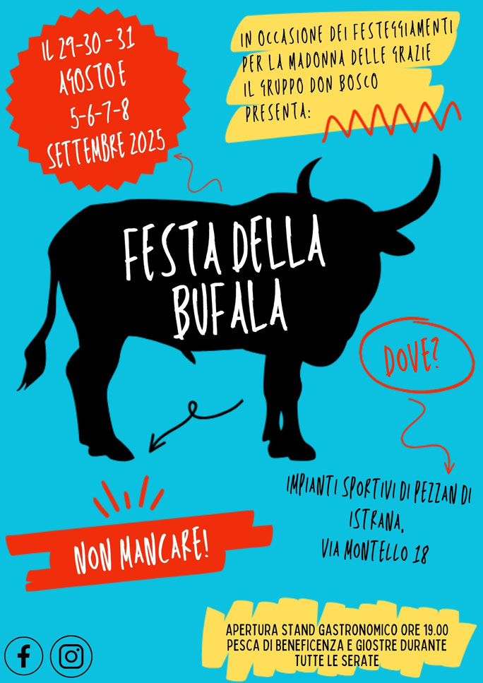 ISTRANA PEZZAN FESTA DELLA BUFALA