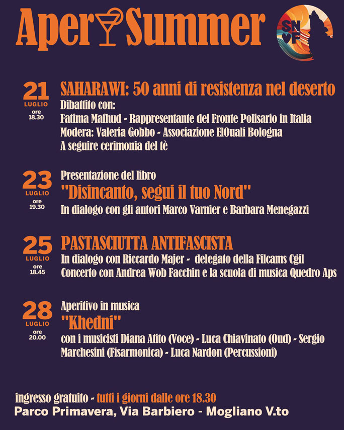 SUMMER NITE LOVE FESTIVAL aperisummer