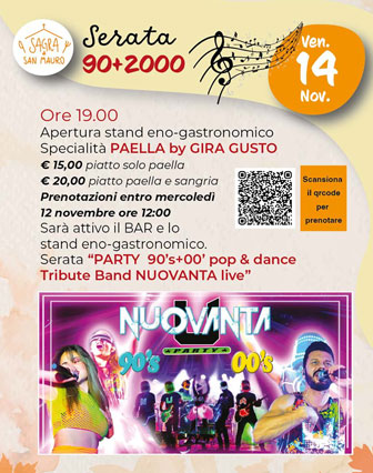 CASTAGNOLE SAGRA DI SAN MAURO 14 novembre 2025