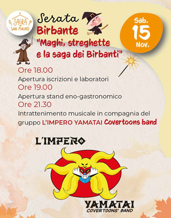 CASTAGNOLE SAGRA DI SAN MAURO 15 novembre 2025