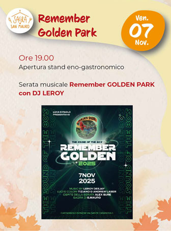 CASTAGNOLE SAGRA DI SAN MAURO 7 novembre 2025