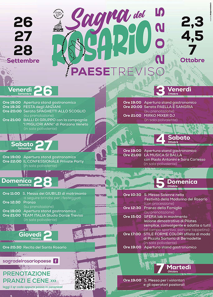 paese sagra del rosario programma