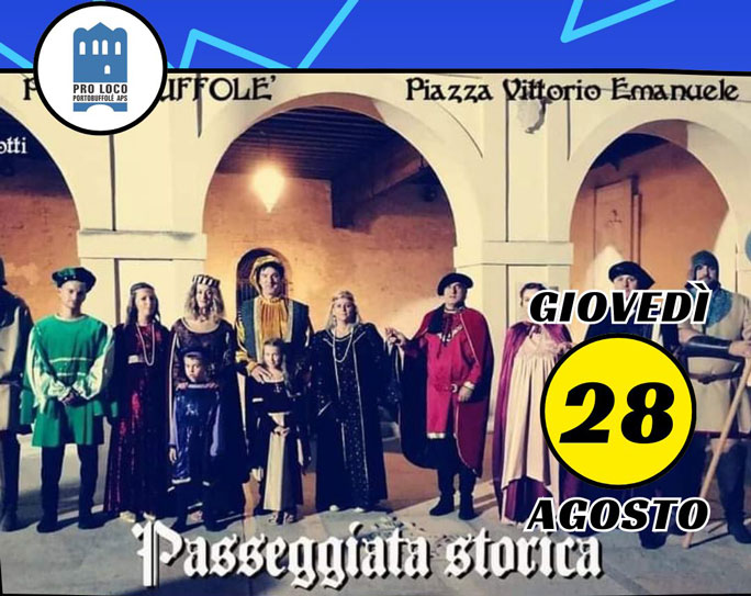 PASSEGGIATA STORICA A PORTOBUFFOLE'