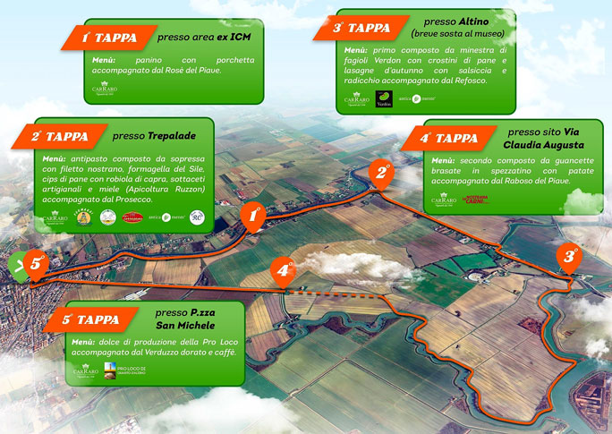 QUARTO D'ALTINO 4 PASSI CON GUSTO percorso