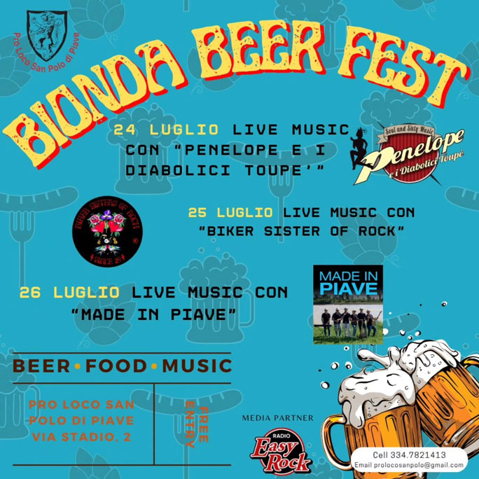 SAN POLO DI PIAVE BIONDA BEER FEST