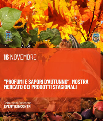 SUSEGANA MOSTRA MERCATO PRODOTTI STAGIONALI PROFUMI E SAPORI DI AUTUNNO