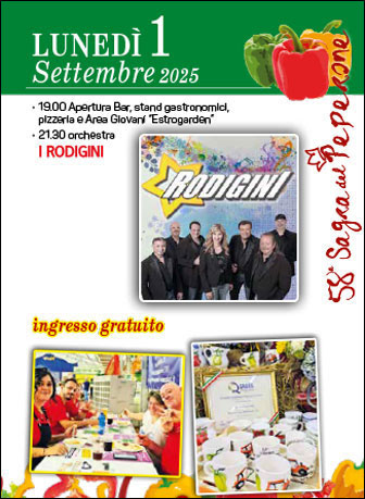 ZERO BRANCO SAGRA DEL PEPERONE 2025 settembre 1
