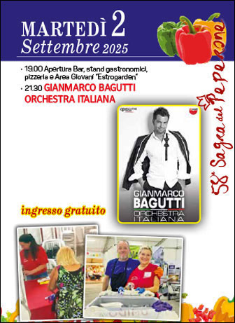 ZERO BRANCO SAGRA DEL PEPERONE 2025 settembre 2
