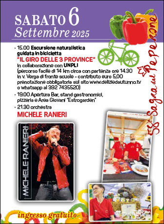 ZERO BRANCO SAGRA DEL PEPERONE 2025 settembre 6