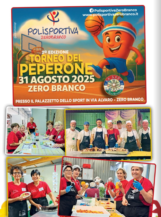ZERO BRANCO SAGRA DEL PEPERONE toeneo di pallacanestro