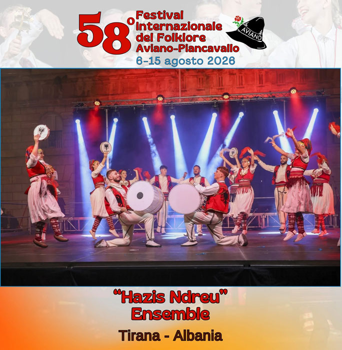 gruppo folkloristico albania tirana hazis ndreu
