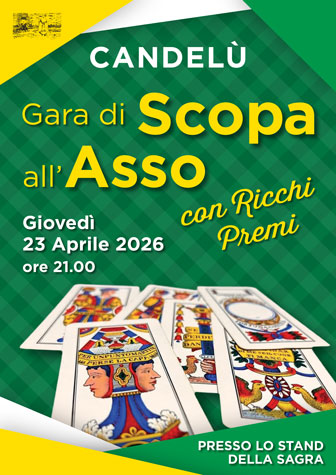 maserada sul piave candelù Gara di scopa all'asso