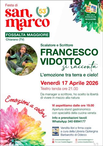 CHIARANO FOSSALTA MAGGIORE francesco vidotto