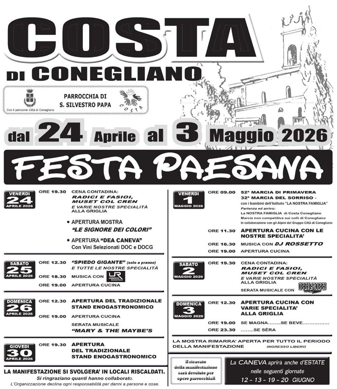 conegliano costa festa paesana