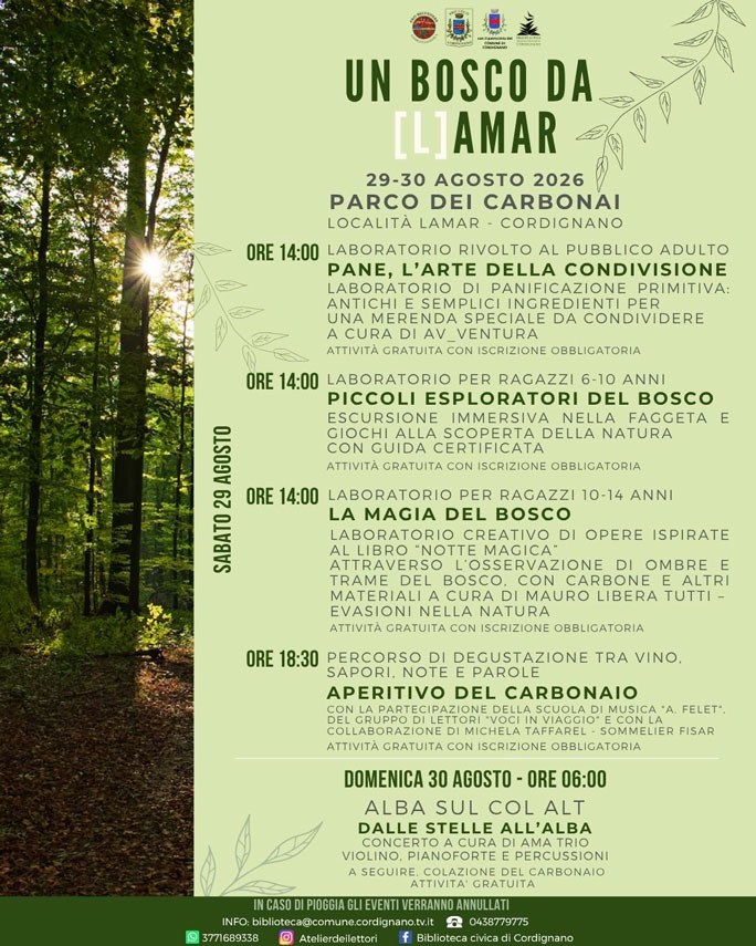 cordignano un bosco da llamar