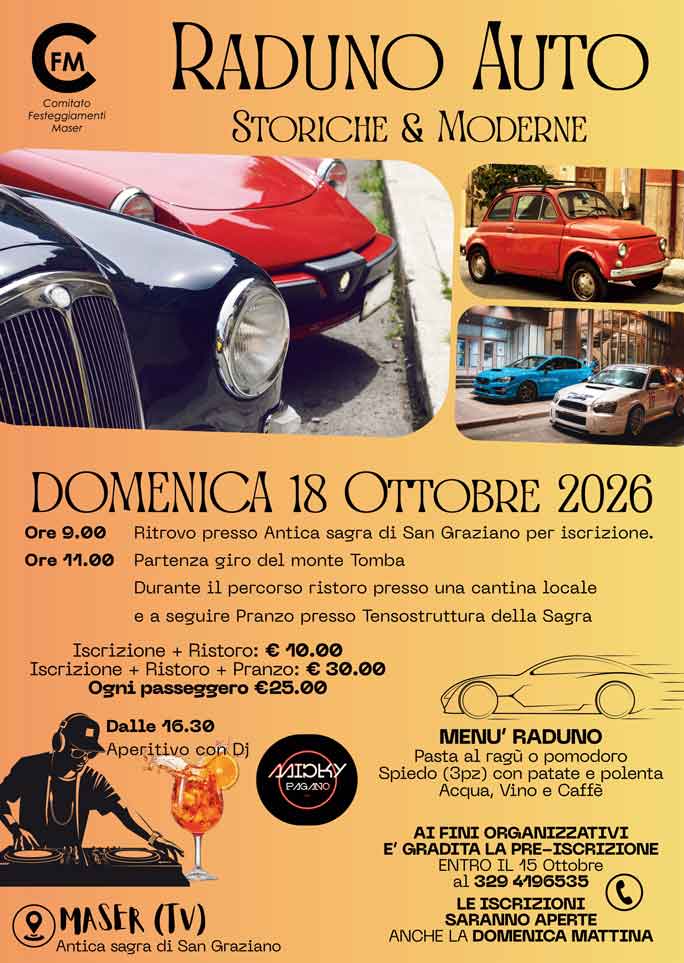 maserraduno auto storiche e moderne