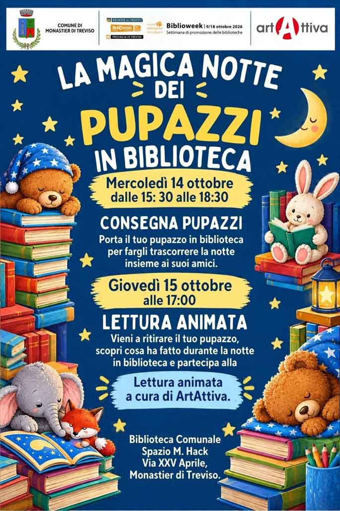 LA MAGICA NOTTE DEI PUPAZZI A MONASTIER DI TREVISO