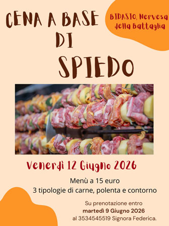 CENA A BASE DI SPIEDO 