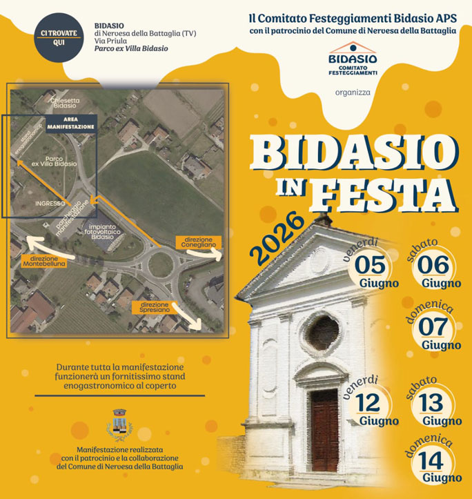 NERVESA DELLA BATTAGLIA BIDASIO IN FESTA