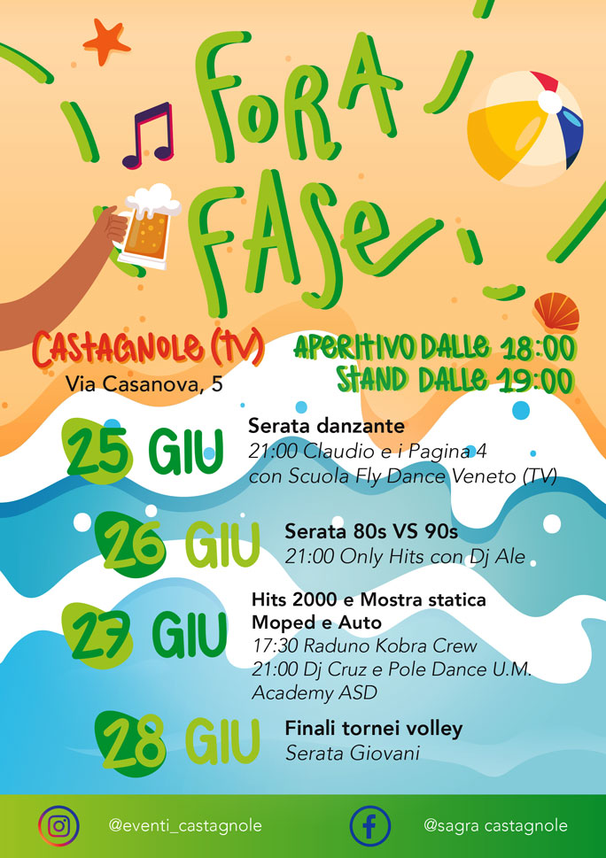 FORA FASE A  CASTAGNOLE DI PAESE