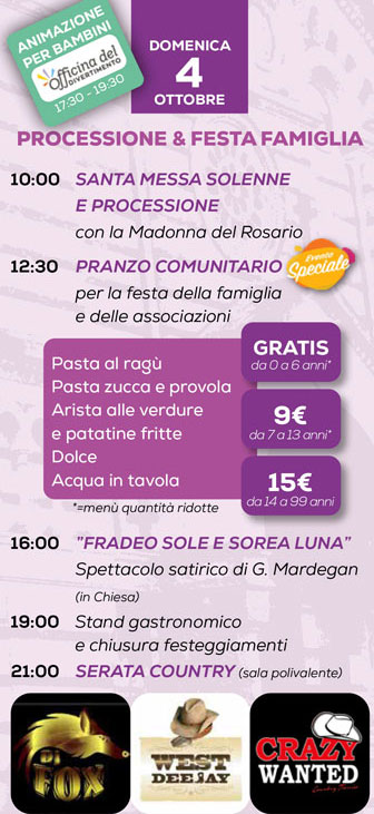 paese sagra del rosario  4 ottobre