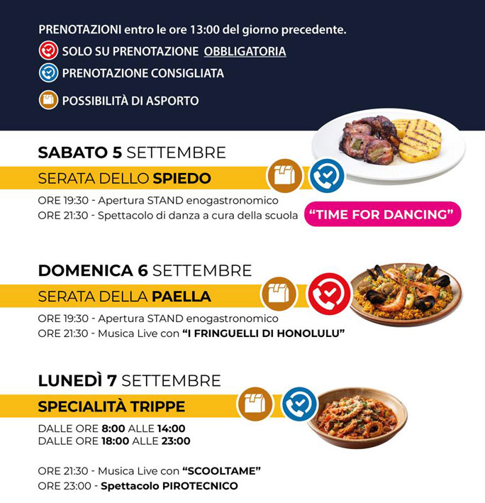SAN POLO DI PIAVE SETTEMBRE SANPOLESE programma 