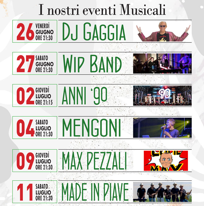 san vendemiano estate eventi musicali