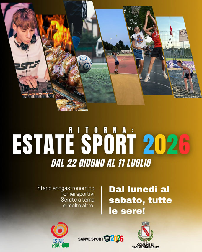 san vendemiano estate sport eventi