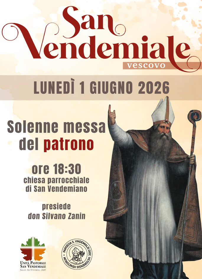 san vendemiano solenne messa del patrono san vendemiale